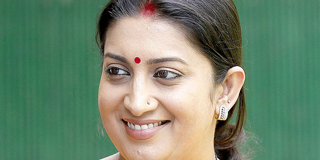 Textile sector growing exponentially, has more potential: Smriti Irani