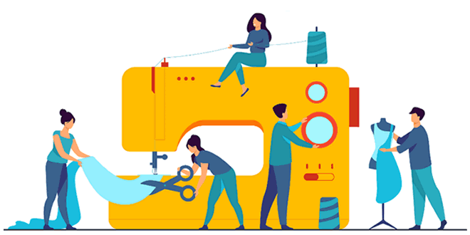 European textile industry slows again