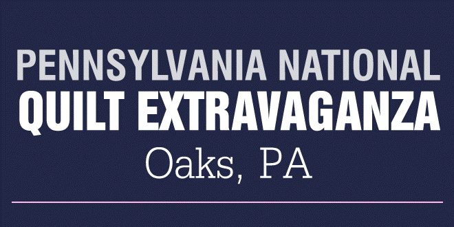 Pennsylvania National Quilt Extravaganza: PNQE Oaks