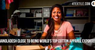 Bangladesh close to being world top cotton apparel exporter: USDA