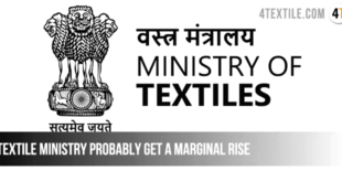 Textile Ministry probably get a marginal rise of 2.5% in the Budget 2024