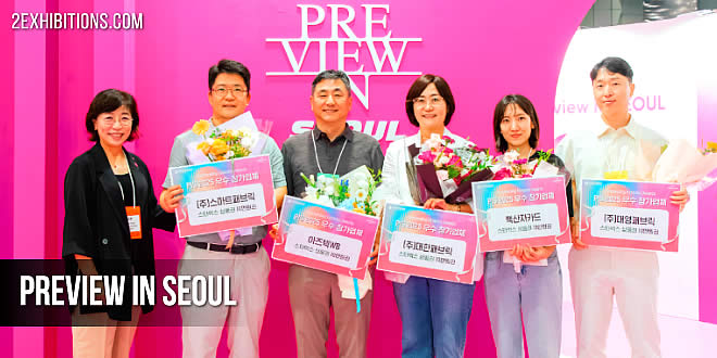 PREVIEW IN SEOUL Product Groups: Fiber, Yarn, Fabric, Embroidery, Fur, Leather, Accessory, Print, Fashion Tech, Fashion Apparel etc.