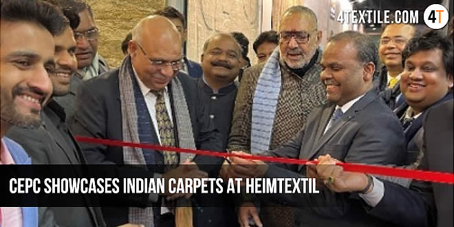 CEPC showcases Indian carpets at Heimtextil 2025 Trade Fair