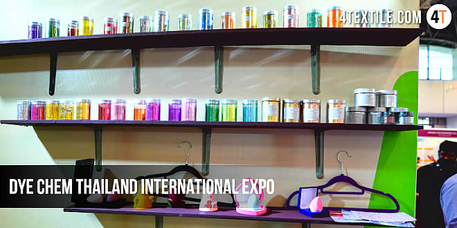 The Expo will showcase the world's foremost dyestuff and chemical manufacturers