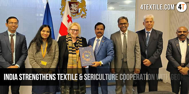 India strengthens textile and sericulture cooperation with Georgia