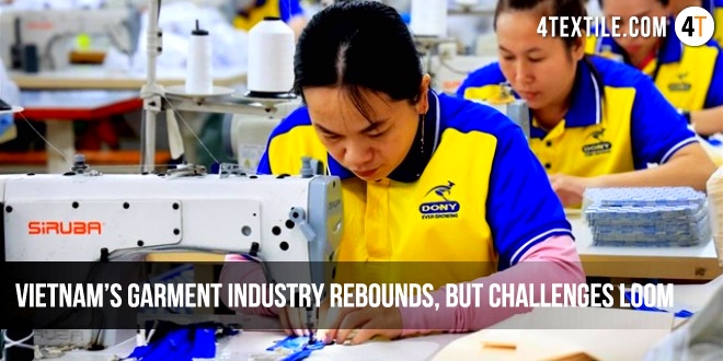 Vietnam's garment industry rebounds, but challenges loom