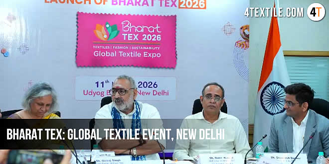 Union Minister of Textiles launches Bharat Tex 2026