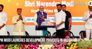 PM Modi launches development projects in Hyderabad, gives massive push to textile sector