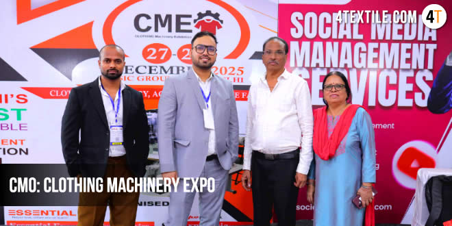 This is a trade show dedicated to showcasing the latest advancements in clothing machinery and technology